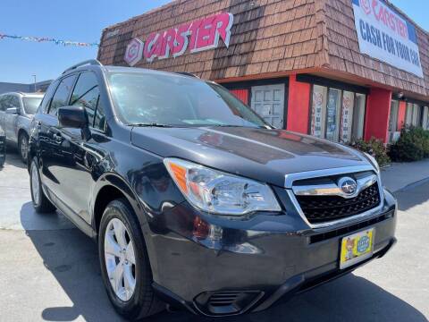 2015 Subaru Forester for sale at CARSTER in Huntington Beach CA