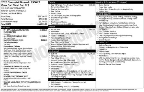 2026 Chevrolet Silverado 1500