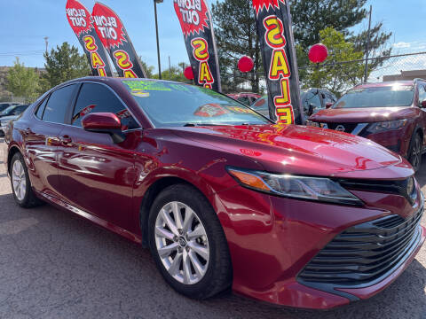 2018 Toyota Camry for sale at Duke City Auto LLC in Gallup NM