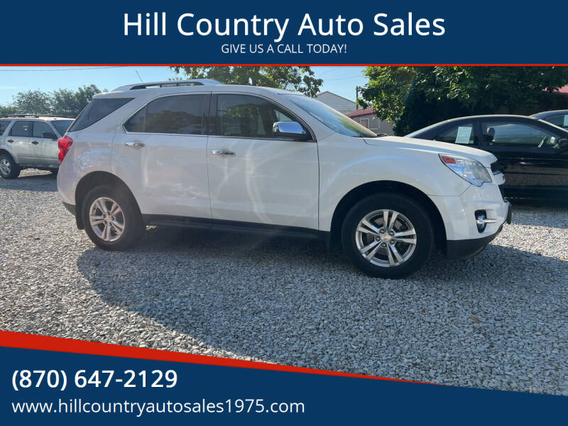 2012 Chevrolet Equinox for sale at Hill Country Auto Sales in Maynard AR