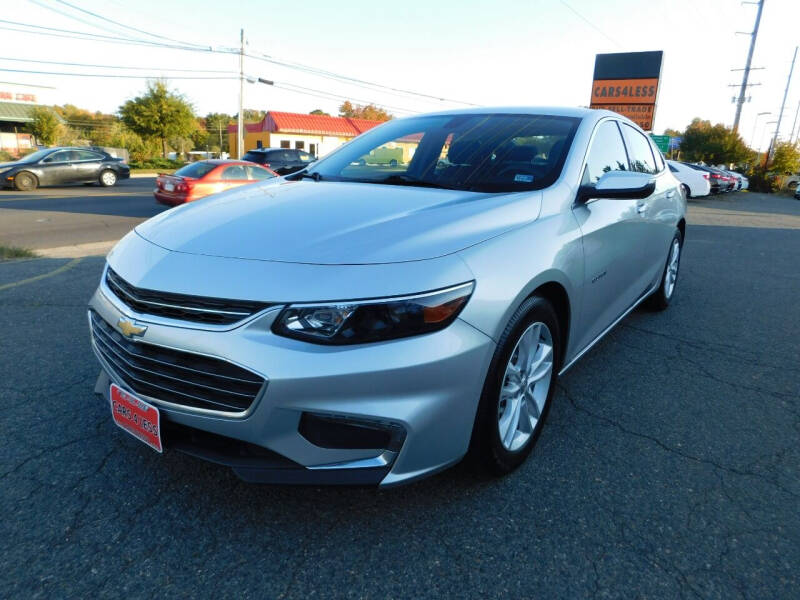 2018 Chevrolet Malibu for sale at Cars 4 Less in Manassas VA