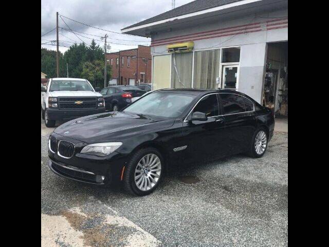 2012 BMW 7 Series for sale at Specialty Bank Liquidators in Greensboro NC