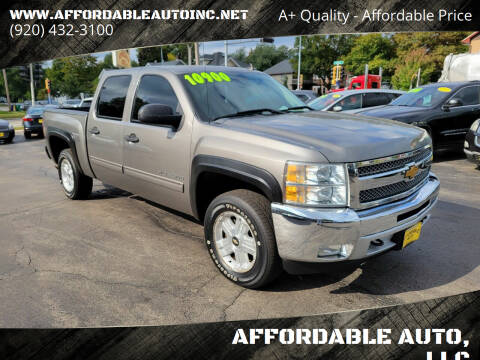 2013 Chevrolet Silverado 1500 for sale at AFFORDABLE AUTO, LLC in Green Bay WI