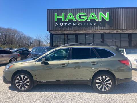 2017 Subaru Outback for sale at Hagan Automotive in Chatham IL