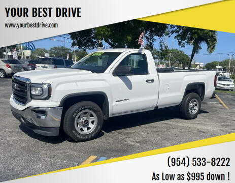 2018 GMC Sierra 1500 for sale at YOUR BEST DRIVE in Oakland Park FL