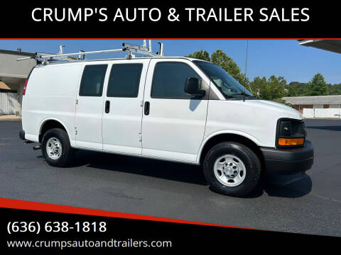 2016 Chevrolet Express for sale at CRUMP'S AUTO & TRAILER SALES in Crystal City MO