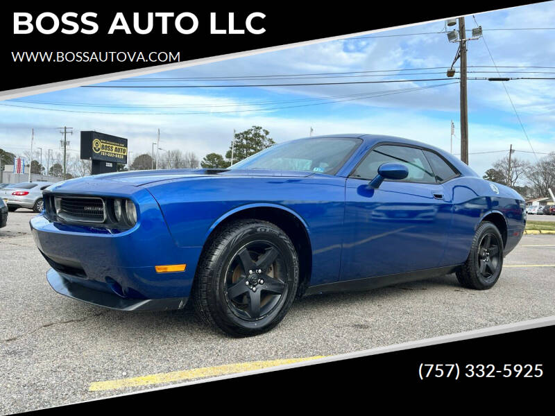 2010 Dodge Challenger for sale at BOSS AUTO LLC in Norfolk VA