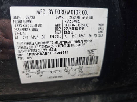 2020 Ford Explorer Police Interceptor Utility