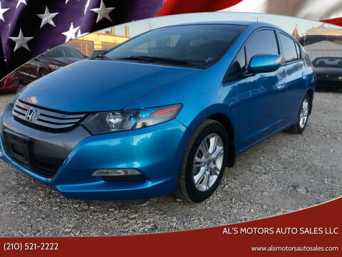 2010 Honda Insight for sale at Al's Motors Auto Sales LLC in San Antonio TX