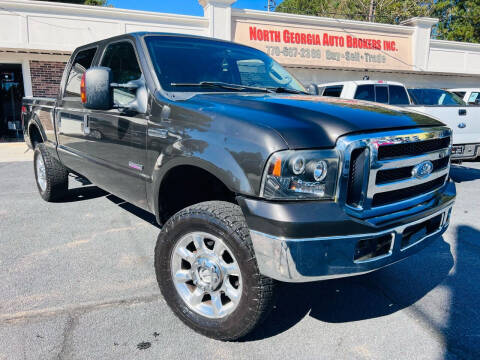 2006 Ford F-250 Super Duty for sale at North Georgia Auto Brokers in Snellville GA