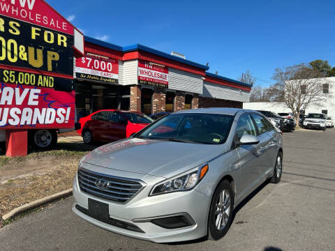 2016 Hyundai Sonata for sale at HW Auto Wholesale in Norfolk VA