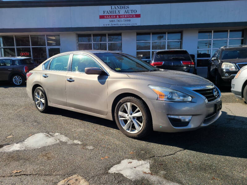 2014 Nissan Altima for sale at Landes Family Auto Sales in Attleboro MA