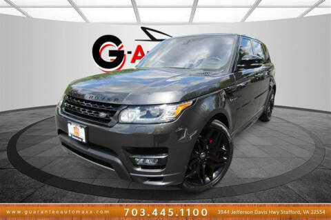 2017 Land Rover Range Rover Sport for sale at Guarantee Automaxx in Stafford VA