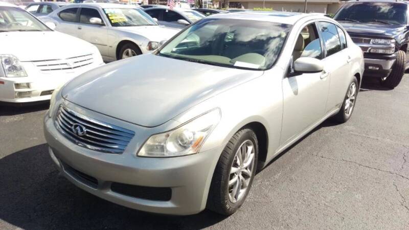2008 Infiniti G35 for sale at Tony's Auto Sales in Jacksonville FL