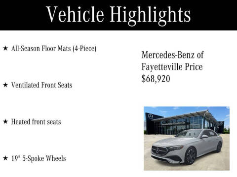 2026 Mercedes-Benz E-Class E 350 4MATIC