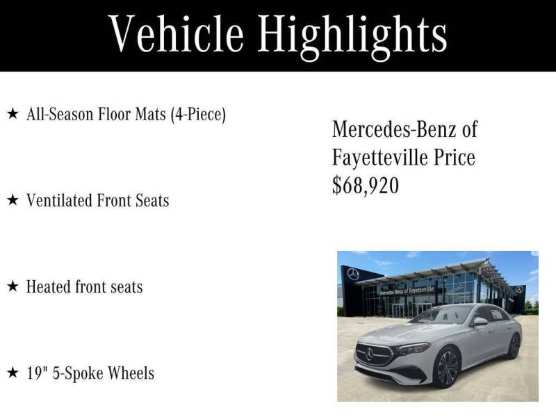 2026 Mercedes-Benz E-Class E 350 4MATIC