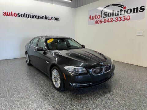 2013 BMW 5 Series for sale at Auto Solutions in Warr Acres OK