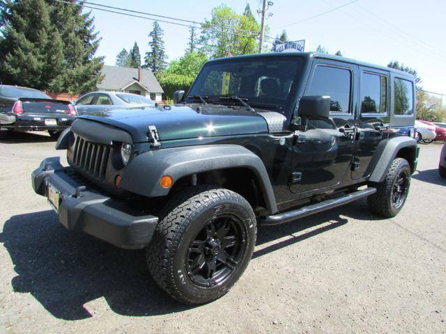2012 Jeep Wrangler Unlimited for sale at Hall Motors LLC in Vancouver WA