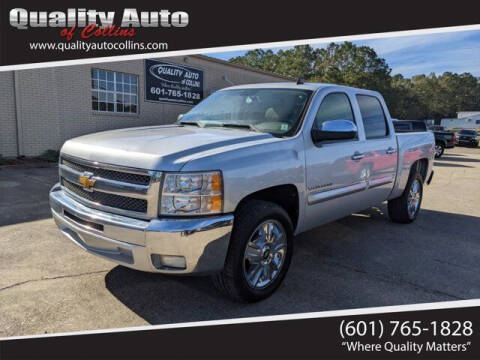 2012 Chevrolet Silverado 1500 for sale at Quality Auto of Collins in Collins MS