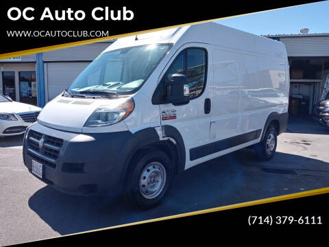 2018 RAM ProMaster Cargo for sale at OC Auto Club in Midway City CA