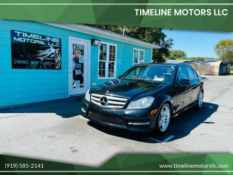 2013 Mercedes-Benz C-Class for sale at Timeline Motors LLC in Clayton NC