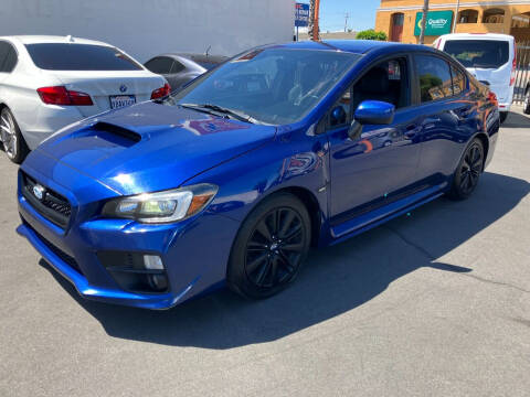 2015 Subaru WRX for sale at Shoppe Auto Plus in Westminster CA