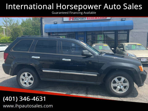 2010 Jeep Grand Cherokee for sale at International Horsepower Auto Sales in Warwick RI