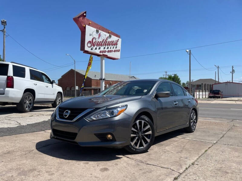 2017 Nissan Altima for sale at Southwest Car Sales in Oklahoma City OK