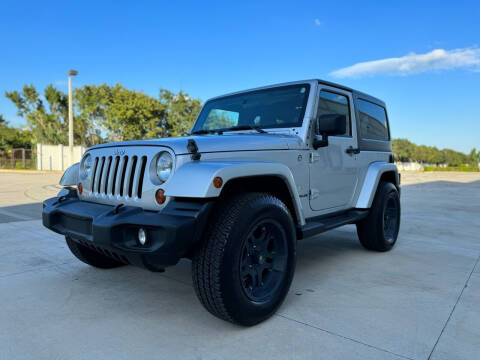 2012 Jeep Wrangler for sale at Goval Auto Sales in Pompano Beach FL