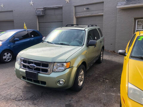 2008 Ford Escape Hybrid for sale at MILL STREET AUTO SALES LLC in Vernon CT