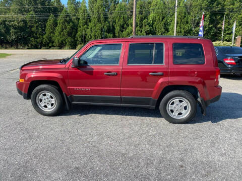 2013 Jeep Patriot for sale at L&M Auto Sales in Simpsonville SC