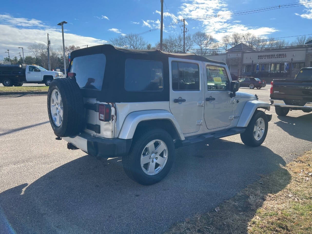 2012 Jeep Wrangler Unlimited for sale at Dave Delaney's Columbia Motors in Hanover, MA