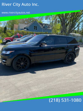 2016 Land Rover Range Rover Sport for sale at River City Auto Inc. in Fergus Falls MN