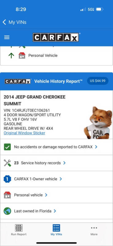 2014 Jeep Grand Cherokee Summit