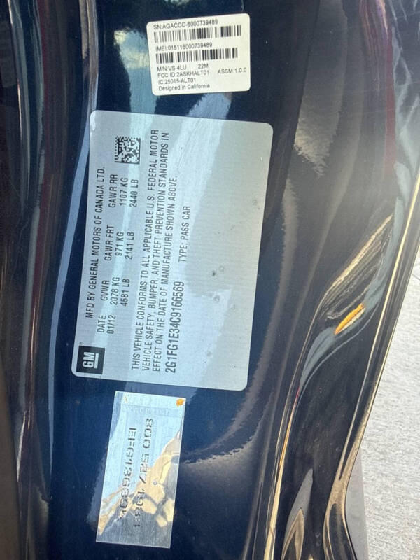 2012 Chevrolet Camaro LT