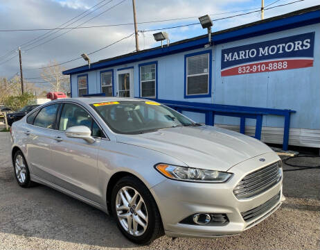 2013 Ford Fusion for sale at Mario Motors in South Houston TX