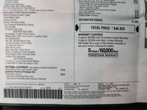 2020 RAM 2500 Tradesman