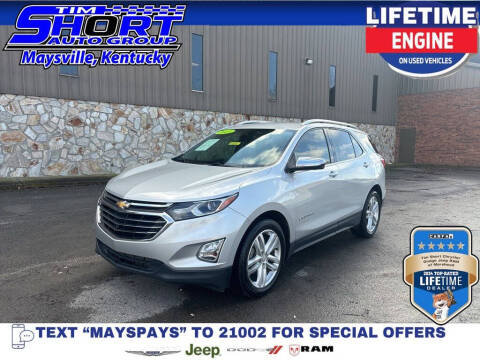 2021 Chevrolet Equinox for sale at Tim Short CDJR of Maysville in Maysville KY