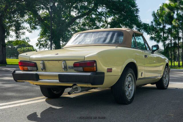 1982 FIAT 2000 Spider