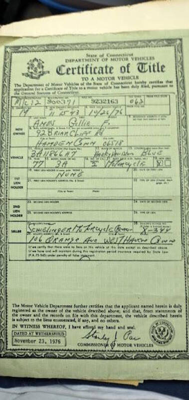 1977 Harley-Davidson XLH