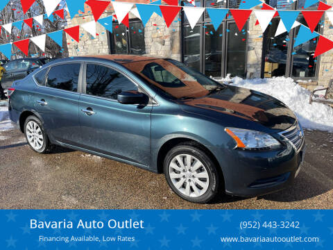 2014 Nissan Sentra for sale at Bavaria Auto Outlet in Victoria MN