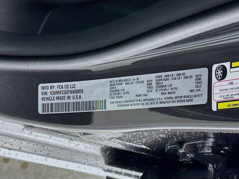 2026 RAM 1500