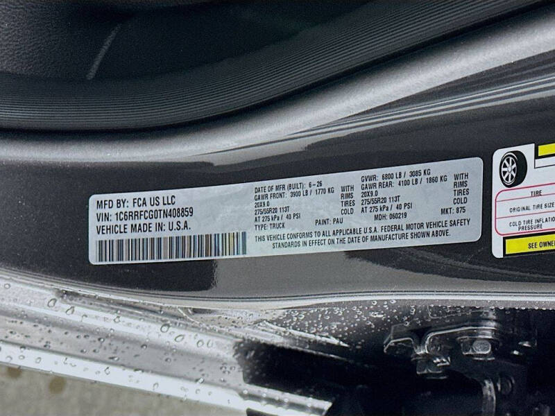 2026 RAM 1500