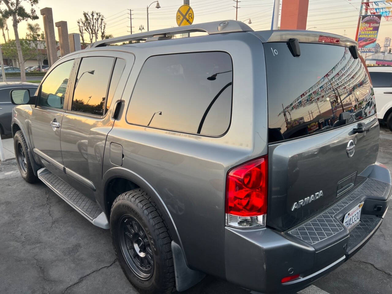 2013 Nissan Armada for sale at Unique Auto Sales, Inc. in Bell, CA