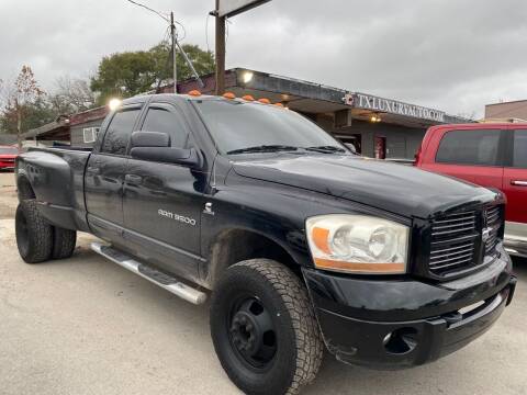 2006 Dodge Ram Pickup 3500 for sale at Texas Luxury Auto in Houston TX
