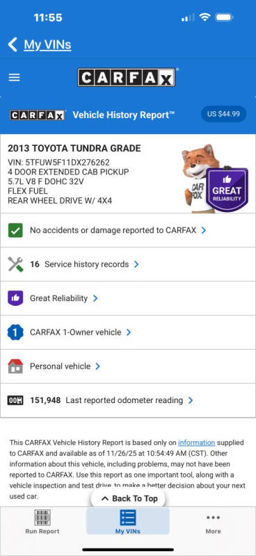 2013 Toyota Tundra Grade