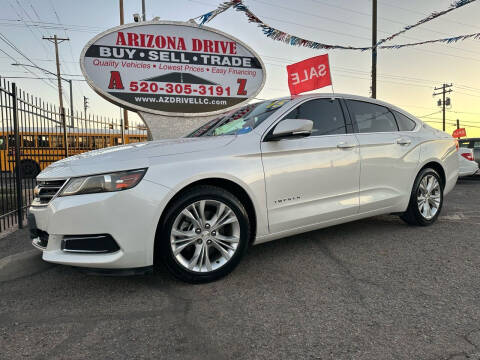 2015 Chevrolet Impala for sale at Arizona Drive LLC in Tucson AZ