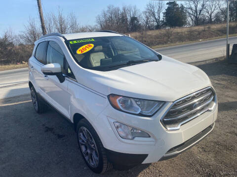 2018 Ford EcoSport for sale at VKV Auto Sales in Laurel MD