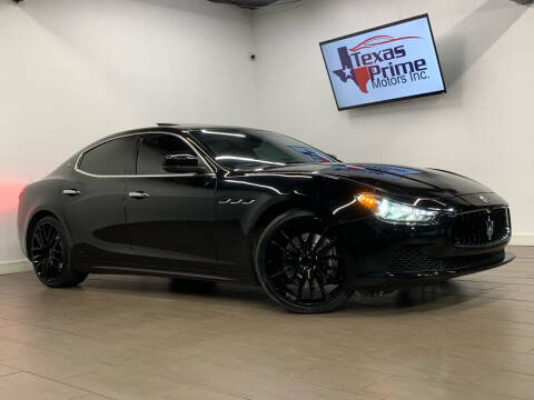 2017 Maserati Ghibli for sale at Texas Prime Motors in Houston TX