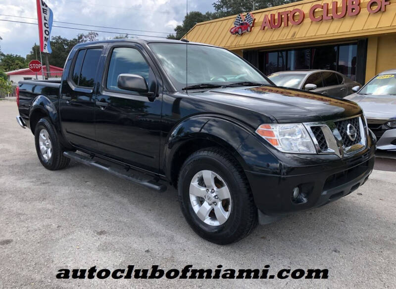 2013 Nissan Frontier for sale at AUTO CLUB OF MIAMI, INC in Miami FL